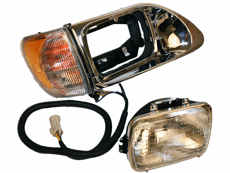Headlamp, RH for International