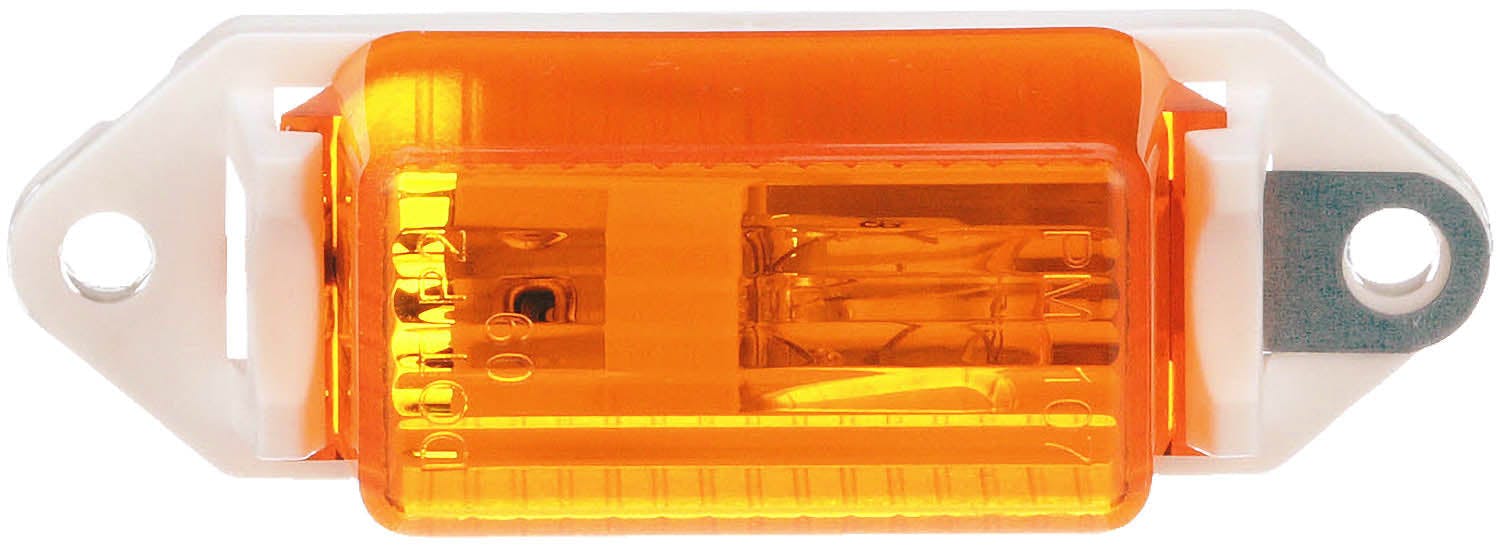Incandescent Marker/ Clearance, Rectangular, White, 3.18"X1.00", amber, bulk pack (Pack of 100) - 107WA-1500px_3f1bdc49-4cef-46a7-82d2-328e3429dd84