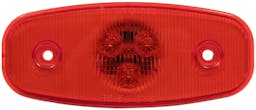LED Marker/ Clearance, P2, Oval, 4.75"X2", red (Pack of 12) - 133R