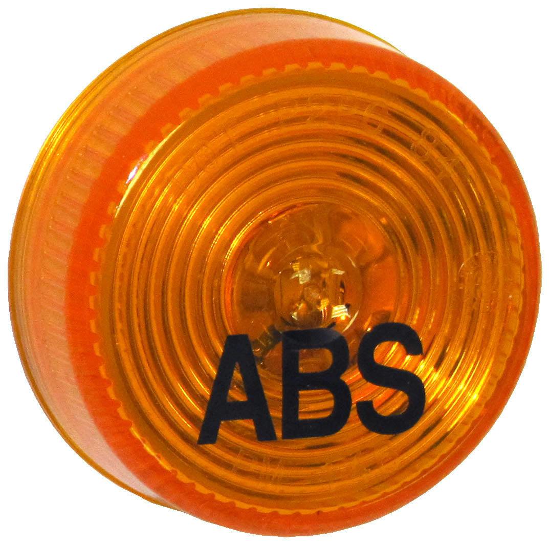 Clearance/ Side Marker Light, PC-Rated, Amber w/ ABS, 2", amber, bulk pack (Pack of 100)