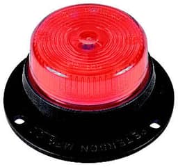 Incandescent Marker/ Clearance, PC-Rated, Round, Surface Mount, 2", 24V, red, bulk pack (Pack of 100) - 146SR