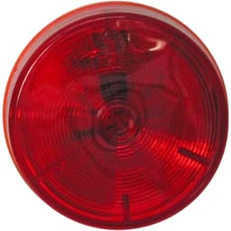 LED Marker/ Clearance, PC-Rated, Round, w/ Auxiliary Function, 2.5", red, bulk pack (Pack of 50) - 163R193R