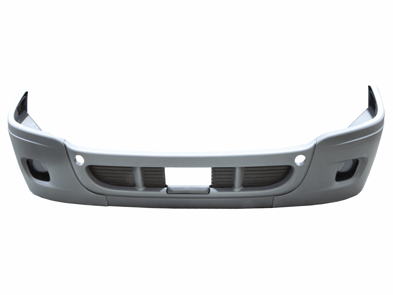 Complete Bumper Assembly w/ Fog Lamp Holes for Freightliner
