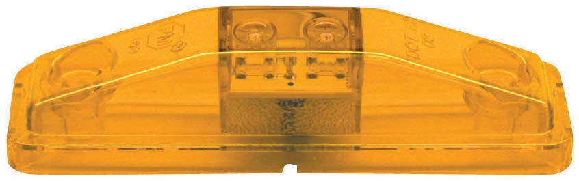 LED Marker/ Clearance, P2, Rectangular, 4.06"X1.06", amber, bulk pack (Pack of 100)