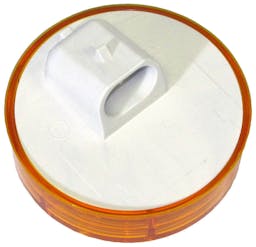 LED Marker/ Clearance, P2, Round, AMP, 2.5", amber (Pack of 12) - 2-5-inch_AMP_A_d0ce77a1-ea0e-4841-8ed8-deb54545a761