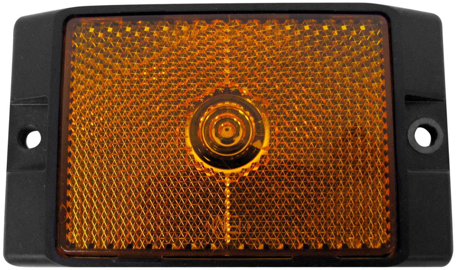 LED Marker/ Clearance, P2, Rectangular, Reflex, 3.94"X1.13", amber, bulk pack (Pack of 100)
