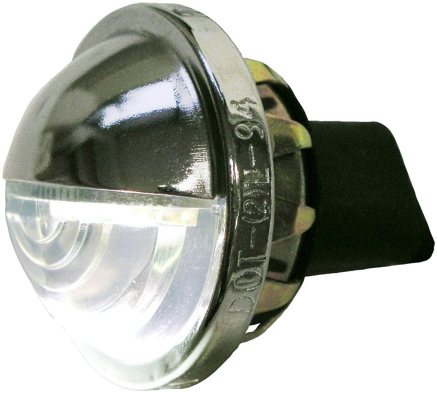 LED License Light, Round, Chrome, 1.50" Dia., white, bulk pack (Pack of 12) - 298C-1500px_1145c8f2-4a3c-4c68-9443-a2742f7b7327
