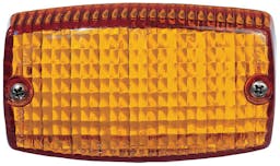 Incandescent Turn Signal Light, Rectangular, Dual Filament, 4.5625"X2.5", amber (Pack of 6) - 306A