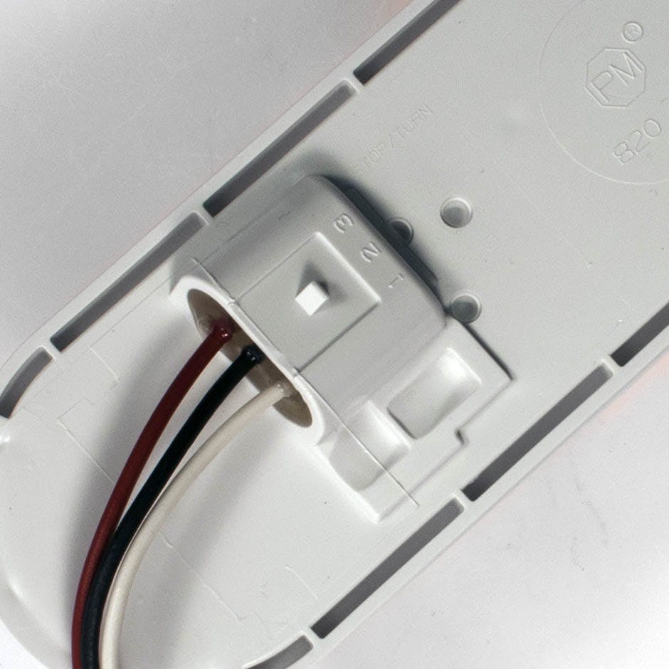 LED Mid-Turn/ Side Marker, Oval, Hardshell Connector, 6.50"X2.25", amber, bulk pack (Pack of 50) - 350A-rear-1_4a201721-6ac5-4b76-9be2-85106f09b0ac