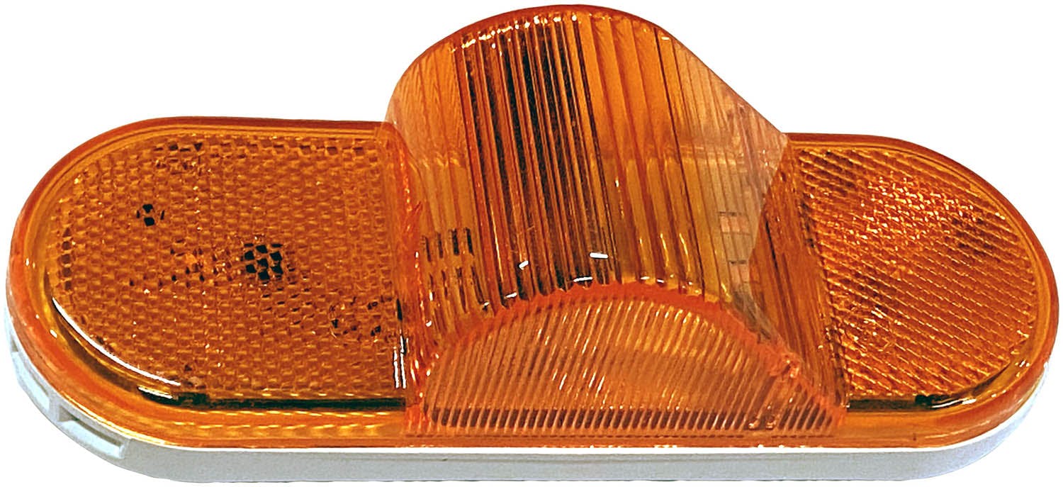 LED Mid-Turn/ Side Marker, Oval, 6.5"X2.25", amber (Pack of 6) - 356A