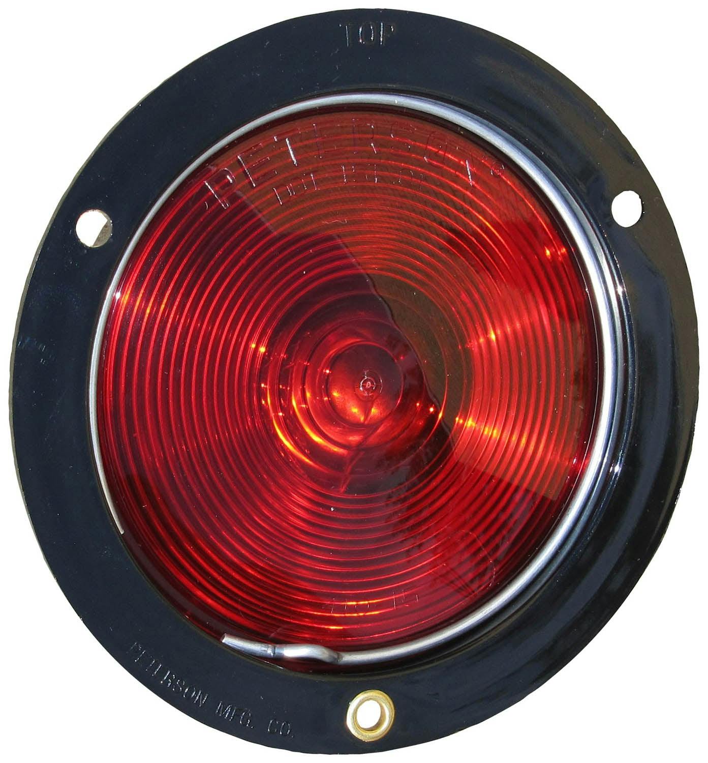Incandescent Stop/Turn/Tail, Round, Flush-Mount, 4", red (Pack of 6)