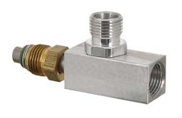 A/C Fitting-Tee, for Dual AC System, for Universal Application - 4220-2
