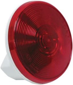 Incandescent Stop/Turn/Tail, Round, Long-Life, 4", red (Pack of 6) - 426R