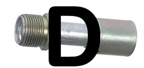 A/C Fitting/Superseded to PNO below, for Universal Application - 4473