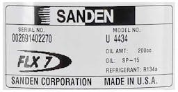 Sanden A/C Compressor, for Universal Application - 5290-6