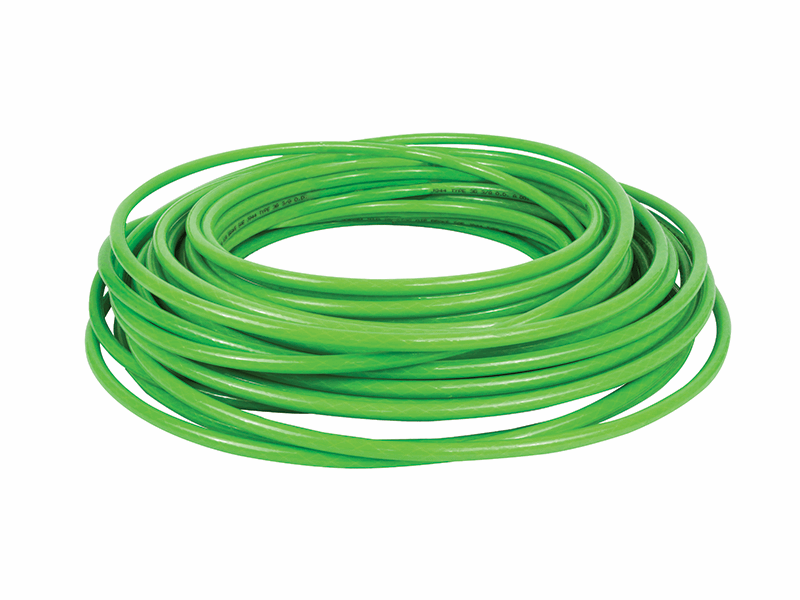 Nylon Tubing, 3/8", 100', Green - 52d6d3b29c1604e5129e3fed77fa4356