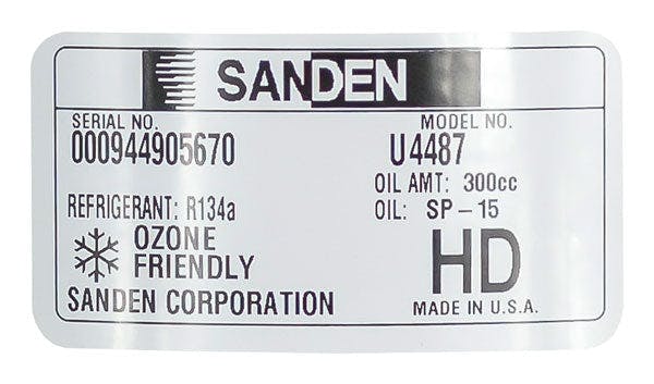 Sanden A/C Compressor, for Off-Road - 5313-6