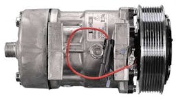 Sanden A/C Compressor, for Volvo - 5390-5