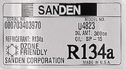 Sanden A/C Compressor, for Volvo - 5390-6