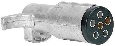 Connector, 6-Way, Round, Plug (Pack of 10) - 5406P