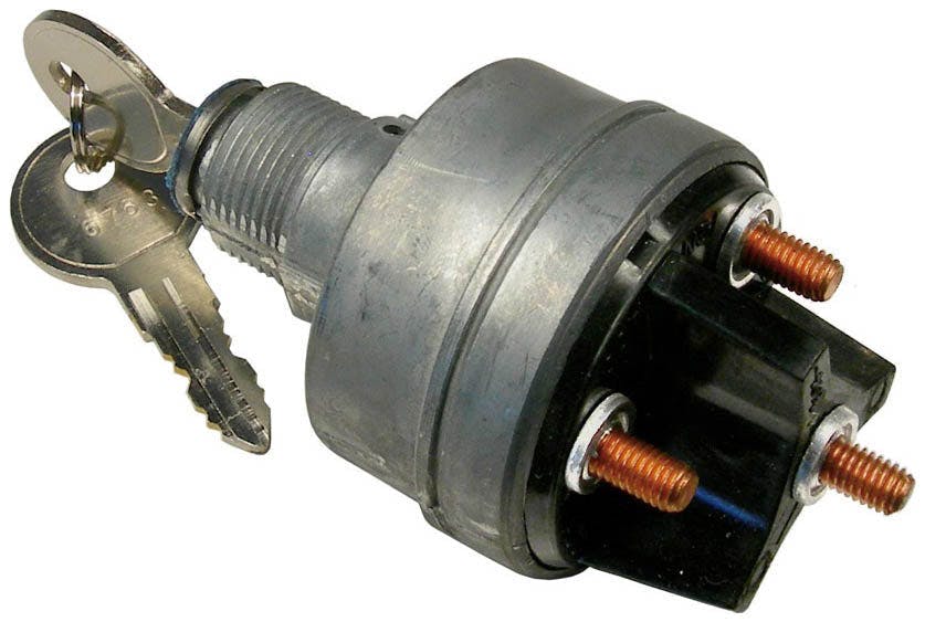 Ignition Switch 30A 4-Pole w/ 2 K .75 Mount (Pack of 140) - 5503c