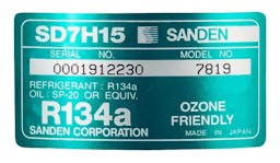 Sanden A/C Compressor, for Universal Application - 5702-6