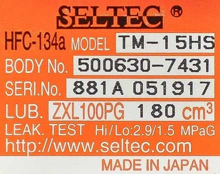 Seltec/Valeo Compressor, for Universal Application - 5765-6