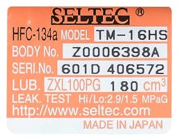 Seltec/Valeo Compressor, for Universal Application - 5790-6