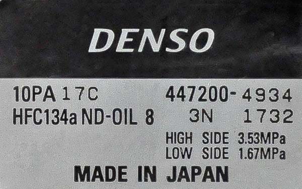 Denso Compressor, for John Deere - 5832-6
