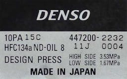Denso Compressor, for John Deere - 5835-6