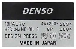 Denso Compressor, for John Deere - 5838-6