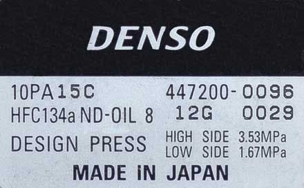 Denso Compressor, for John Deere - 5841-6