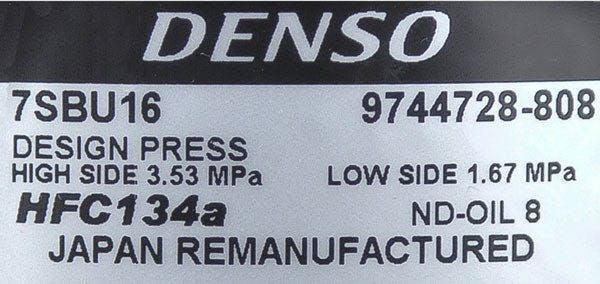 Denso Compressor, for Sprinter - 5844-6