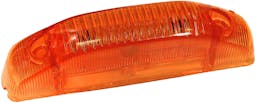 LED Marker/ Clearance, P2, Rectangular, Thin-Line, 4.5"X.9" Multi-volt, amber (Pack of 12) - 60A-MV
