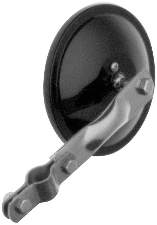 Mirror, Convex, Clamp On, Round, Black, 5", display box (Pack of 12) - 654