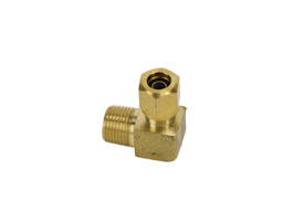 90 Degree Male Elbow Connector Brass Compression Fitting - 6eb12a6fa121f31f6d6878fbc3a4b9b0
