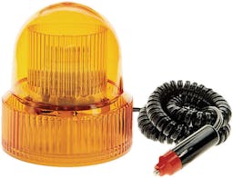 LED Flashing Beacon, Magnetic Mount, w/ Plug, 4.63"X5.50", amber (Pack of 4) - 773A