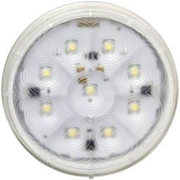 LED Work Light, Round, AMP, Grommet-Mount, 4", Multi-volt, white, bulk pack (Pack of 50) - 800W-9_817W-9