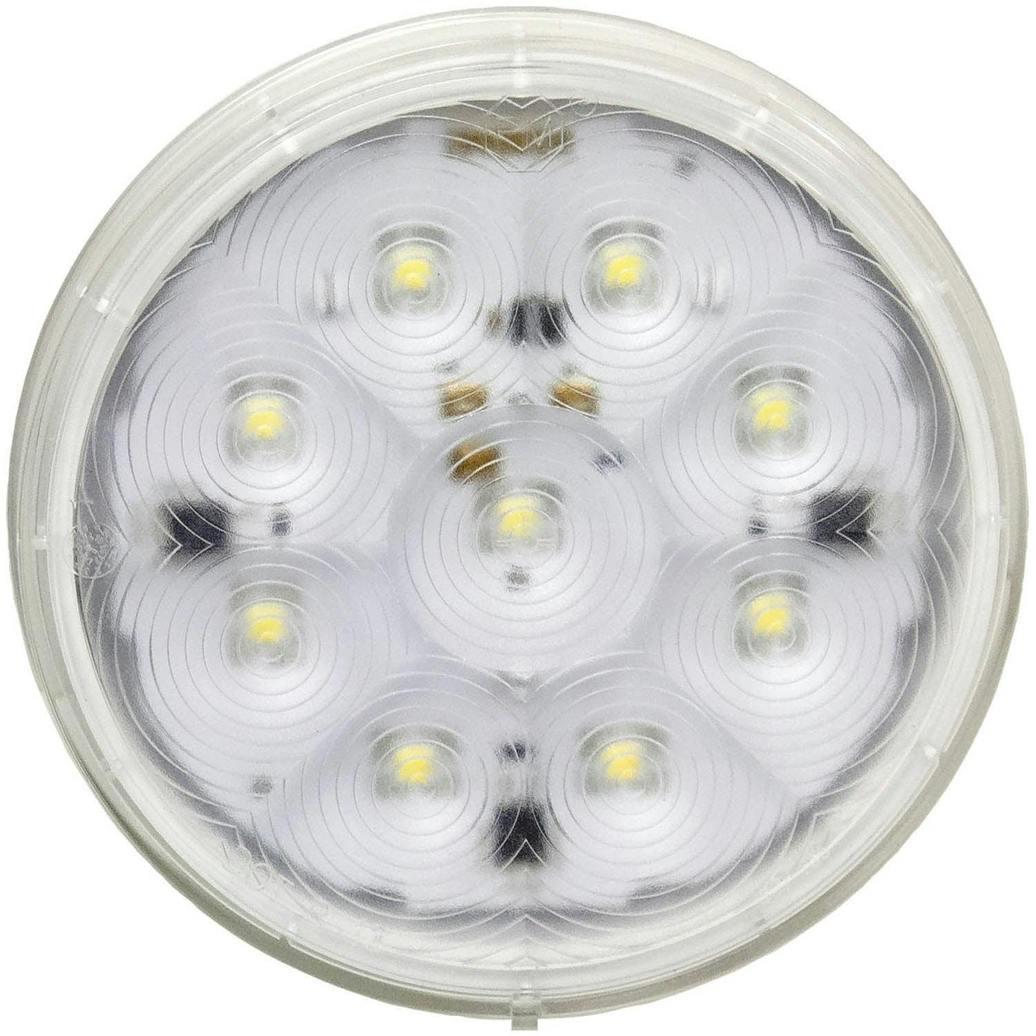 LED Work Light, Round, AMP, Grommet-Mount, 4", Multi-volt, white, bulk pack (Pack of 50) - 800W-9_817W-9