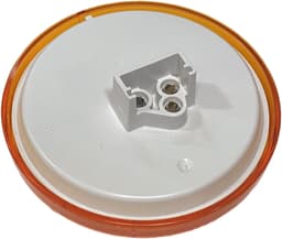 LED Turn Signal, Front & Rear, Round, Grommet-Mount, 4", amber (Pack of 6) - 826A_rear