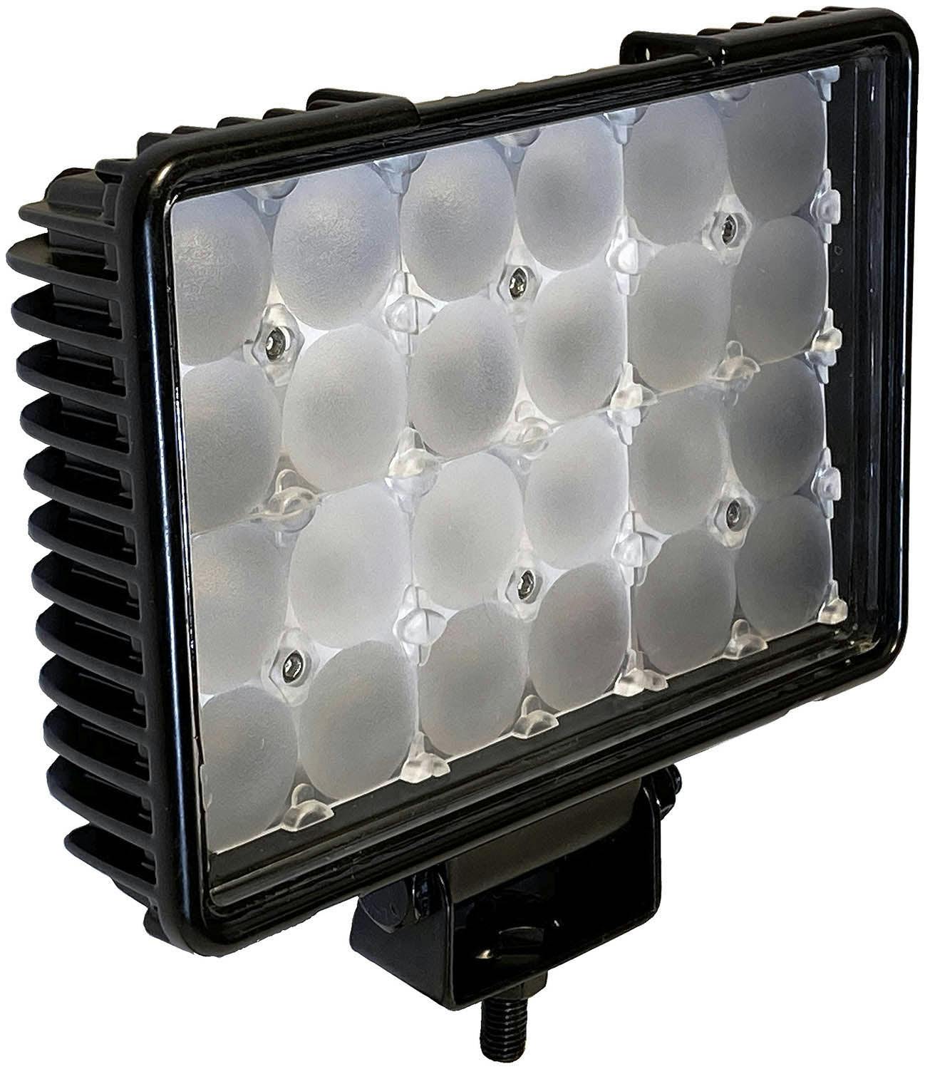 LED Work Light, Rectangular, Pedestal-Mount 3600 Lumen 5"X7" Multi-volt, white, box - 915-MV