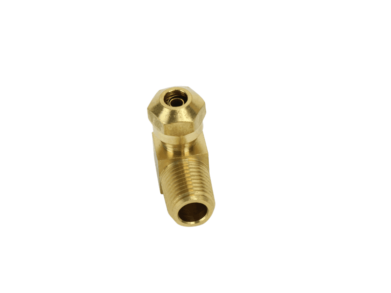 90 Degree Male Elbow Connector Brass Compression Fitting - e76727bbd00fbe87ad6cdfe0b5644ba2