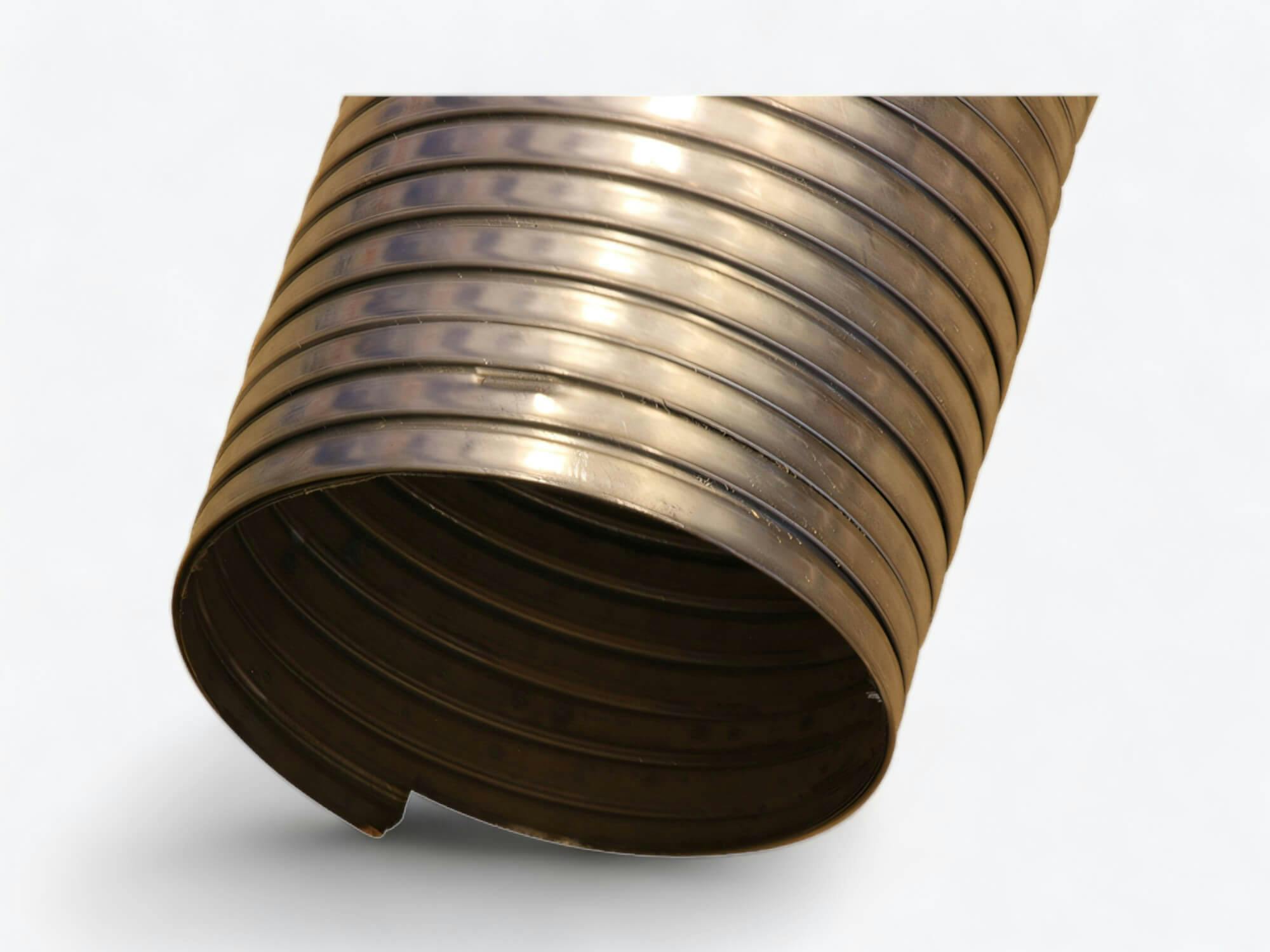 Flex Pipe, 5" Stainless Steel Pipe, 10' Roll - flex-pipe-5-stainless-steel-pipe-10039-roll-ef50100srf_001