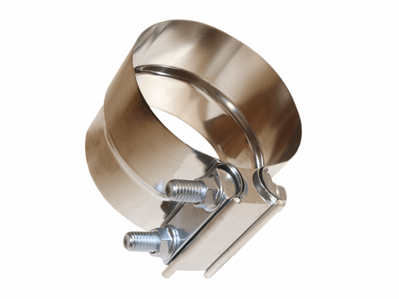 Exhaust Clamp, Stainless Steel 4" for International