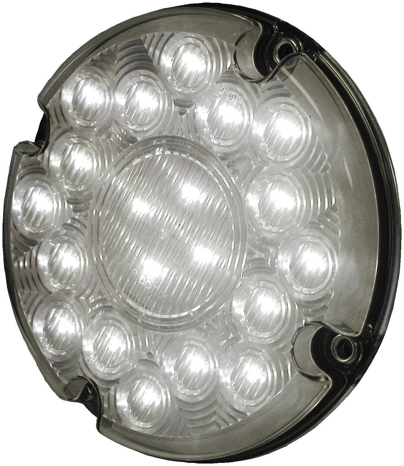 LED Back-Up or Dome Light, 7", white (Pack of 20)